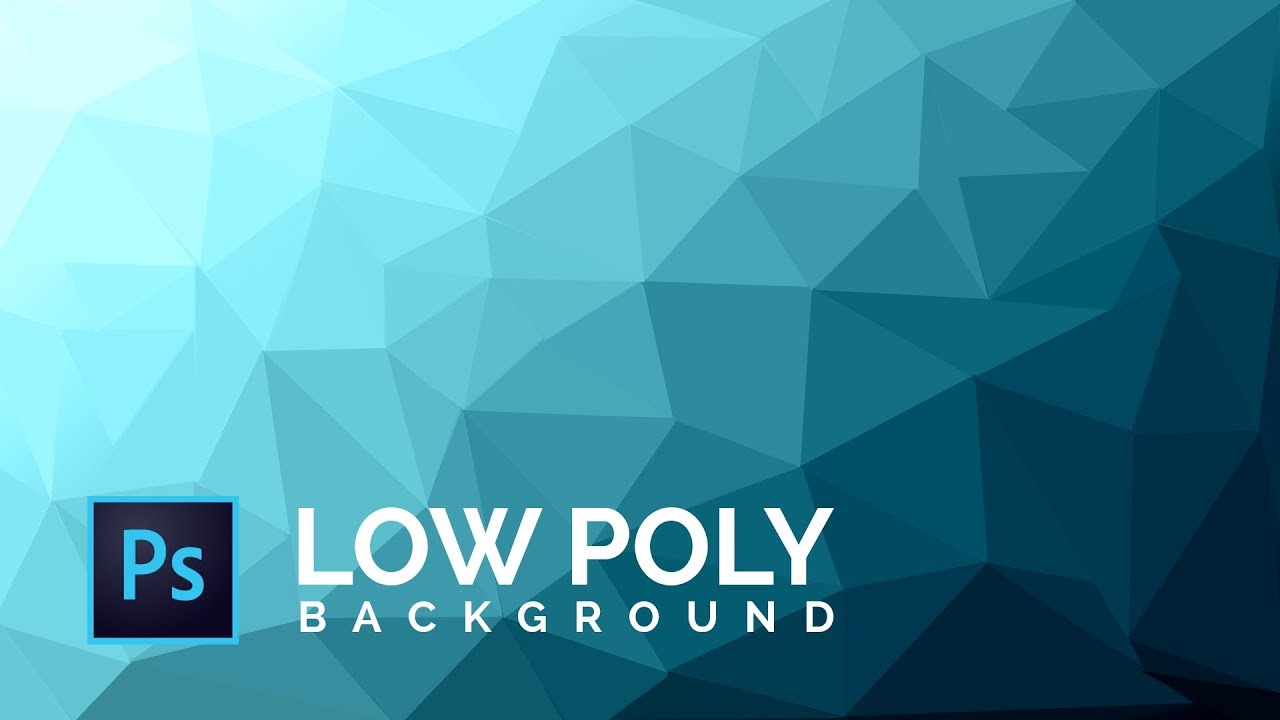 How to make a Cool Low Poly Background   Photoshop CS6CC Tutorial