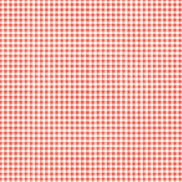 Red And White Gingham Wallpaper