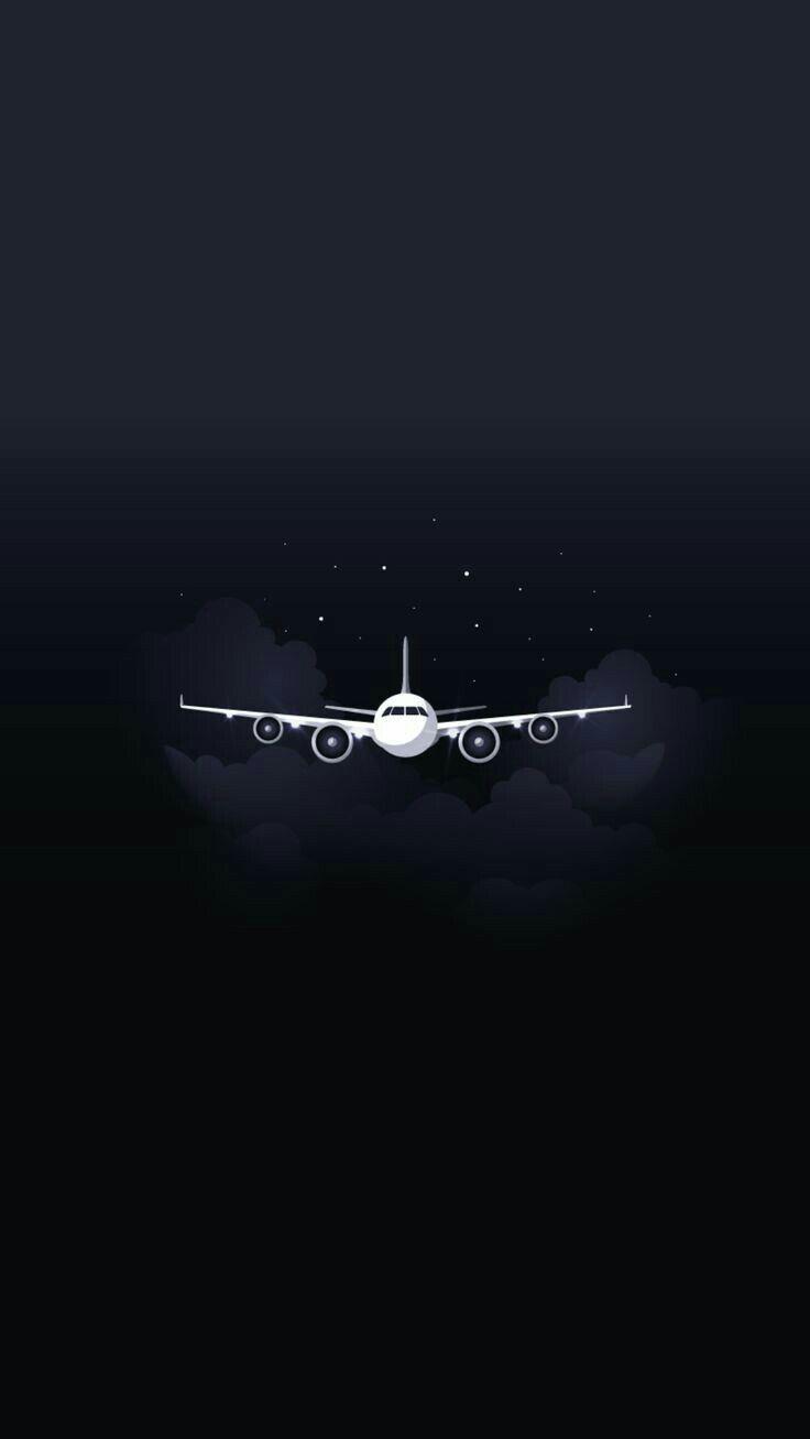 Darklover iPhone Wallpaper Airplane Phone