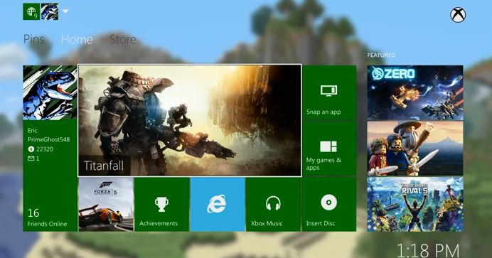 Xbox One getting custom wallpapers themes and screenshots   Microsoft