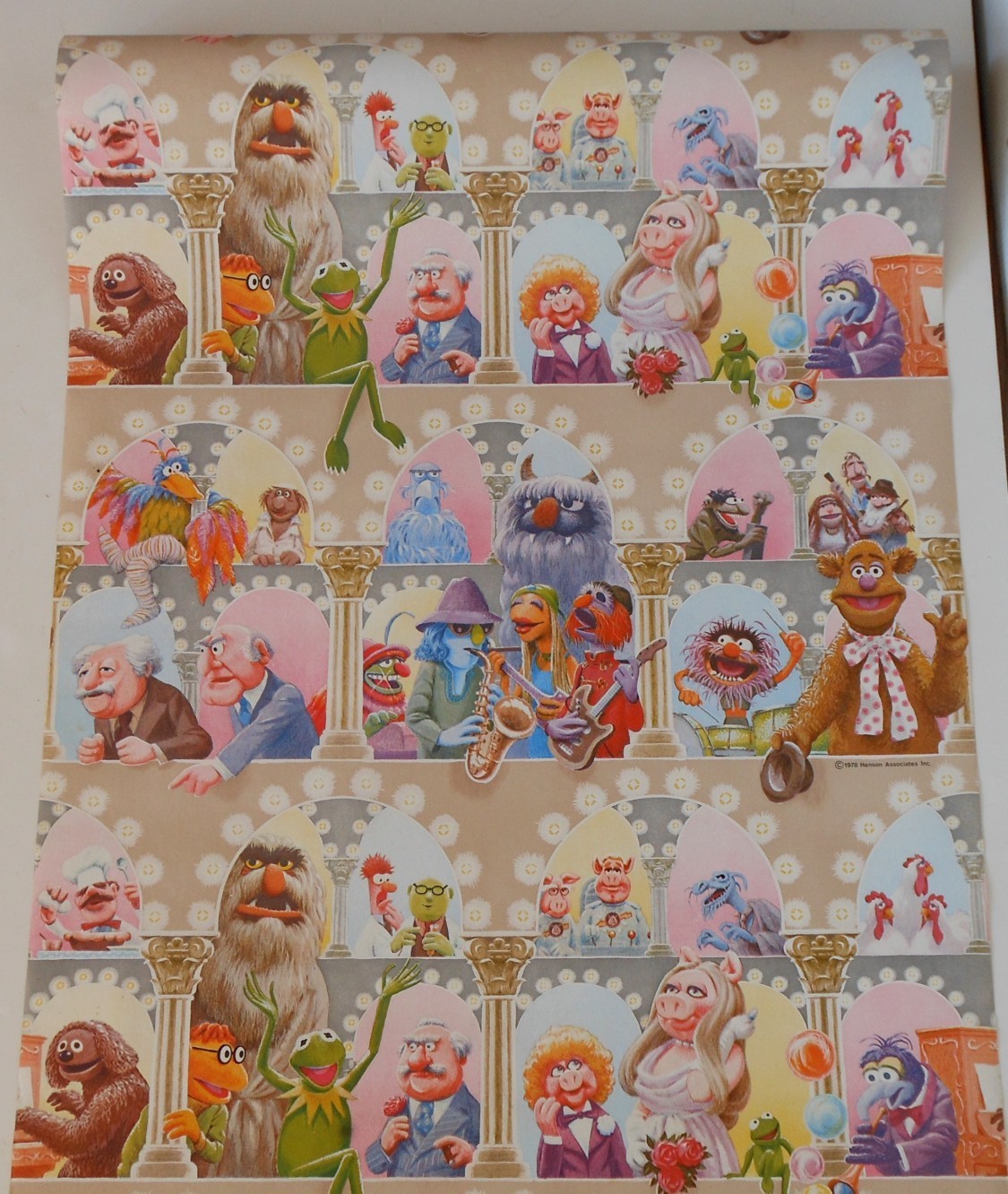 Roll Of Muppet Show Wallpaper The Design Featured Many