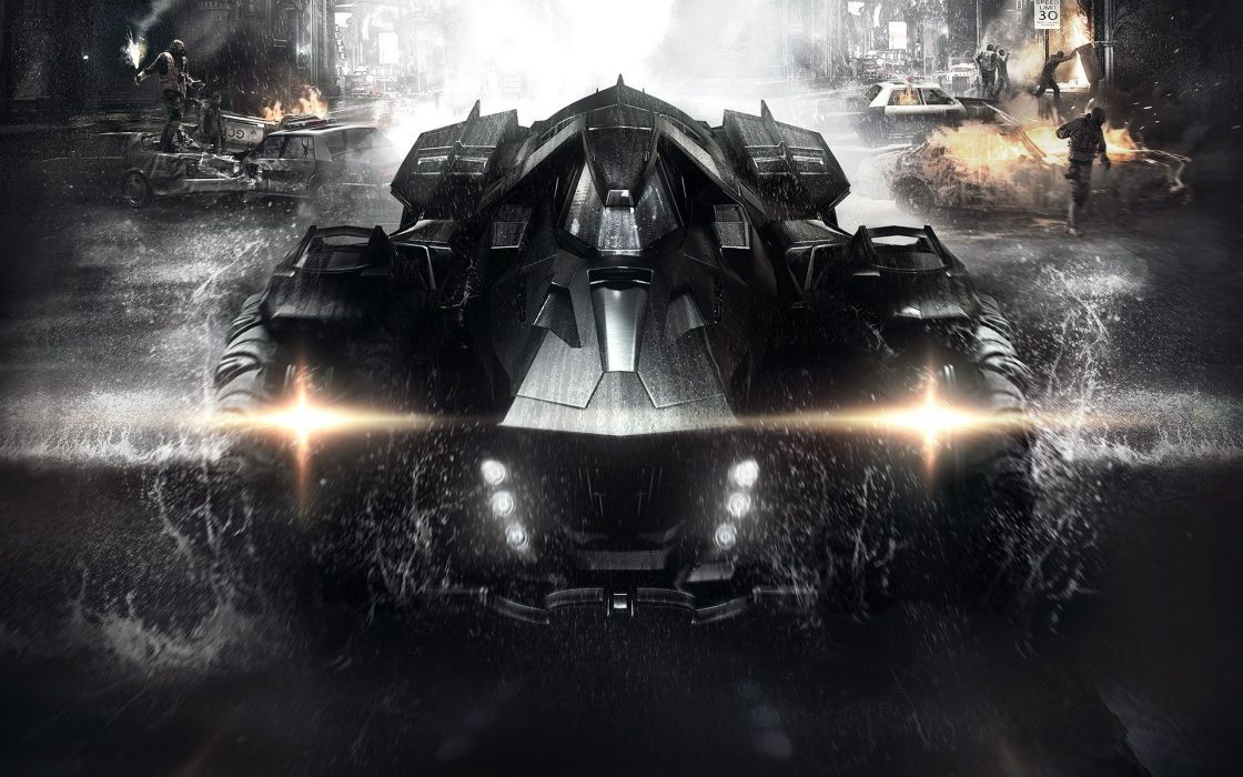 Batman Dc Heroe Car Armored Batmobile Wide Movie Wallpaper