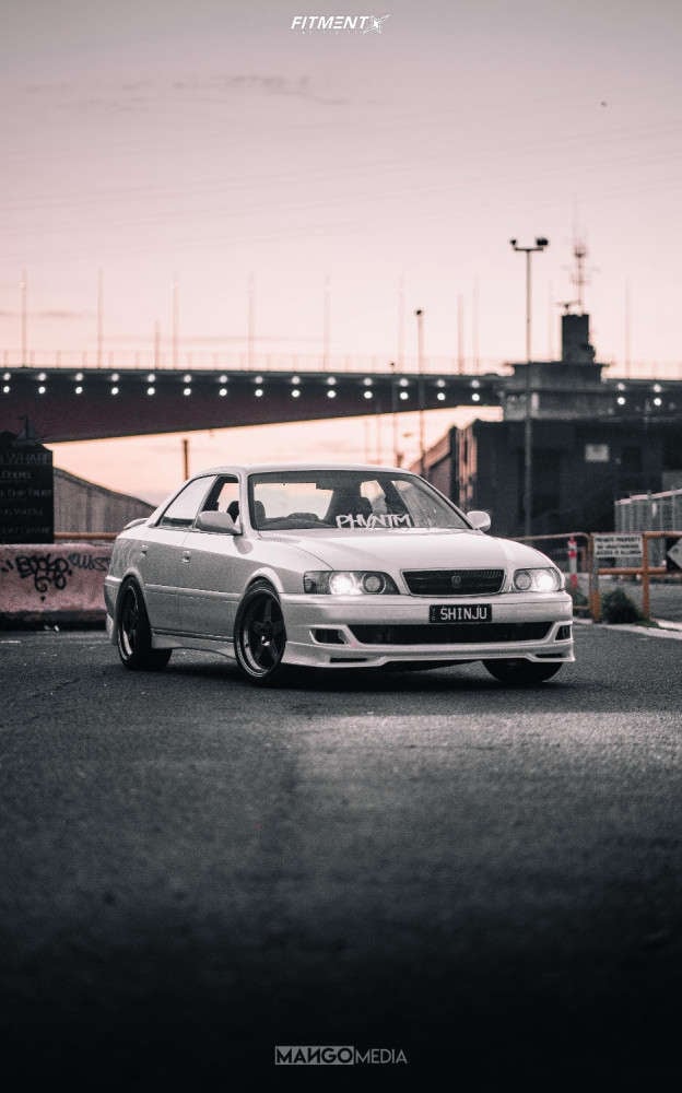 1998 Toyota Chaser Base with 18x9 Cosmis Racing Xt 005r and
