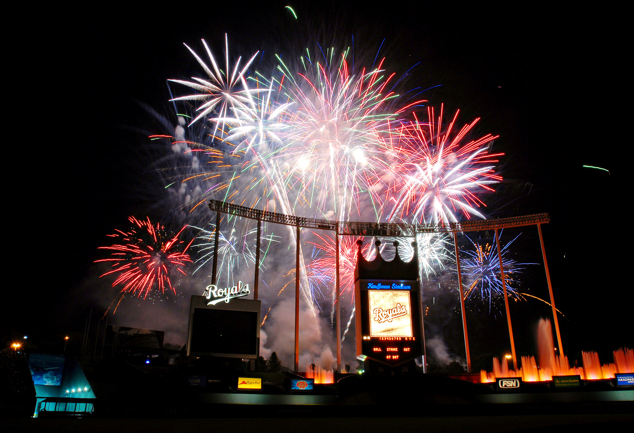 Kansas City Royals Postgame   Fireworks and Sports A Perfect Mix