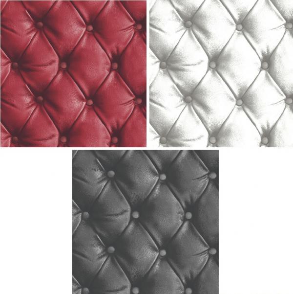 Luxury Arthouse Desire Faux Leather Quilted Effect 10m Wallpaper Roll