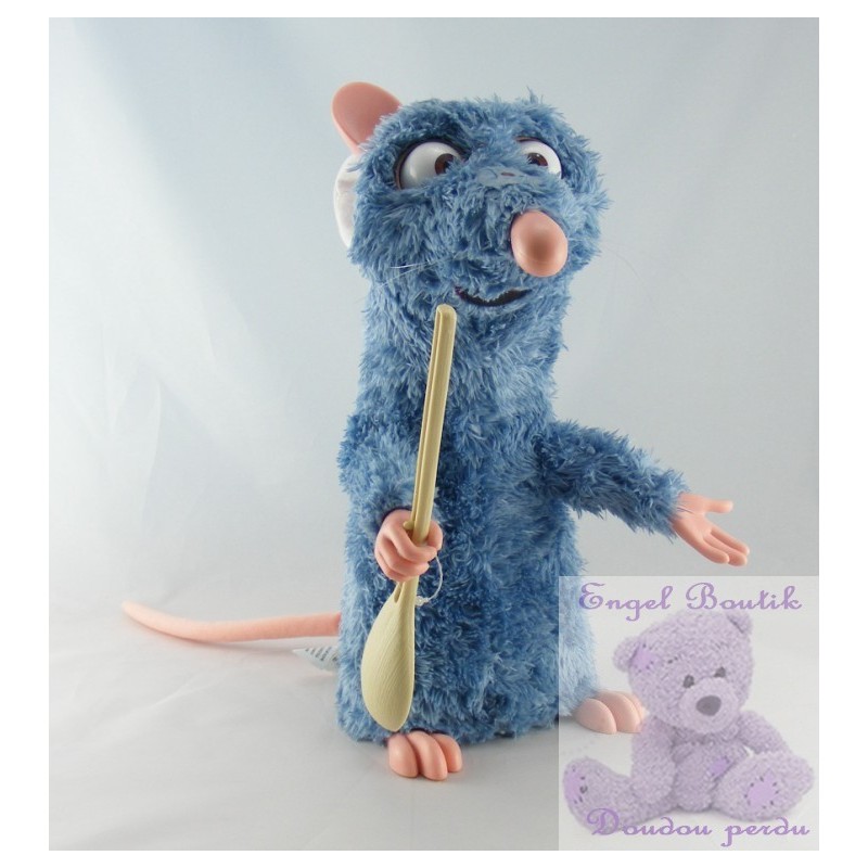 Gt Peluche Parlante Rat R My Ratatouille Cuisinier Disney Mattel