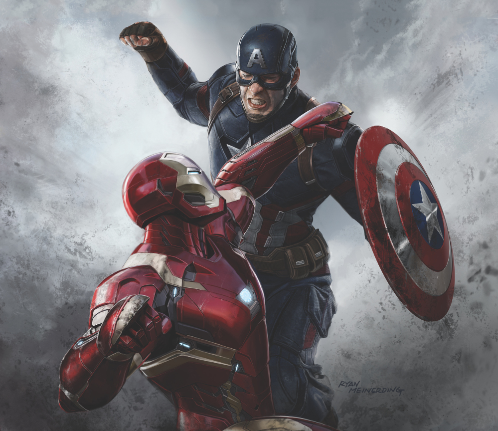 Iron Man Vs Captain America Wallpaper On