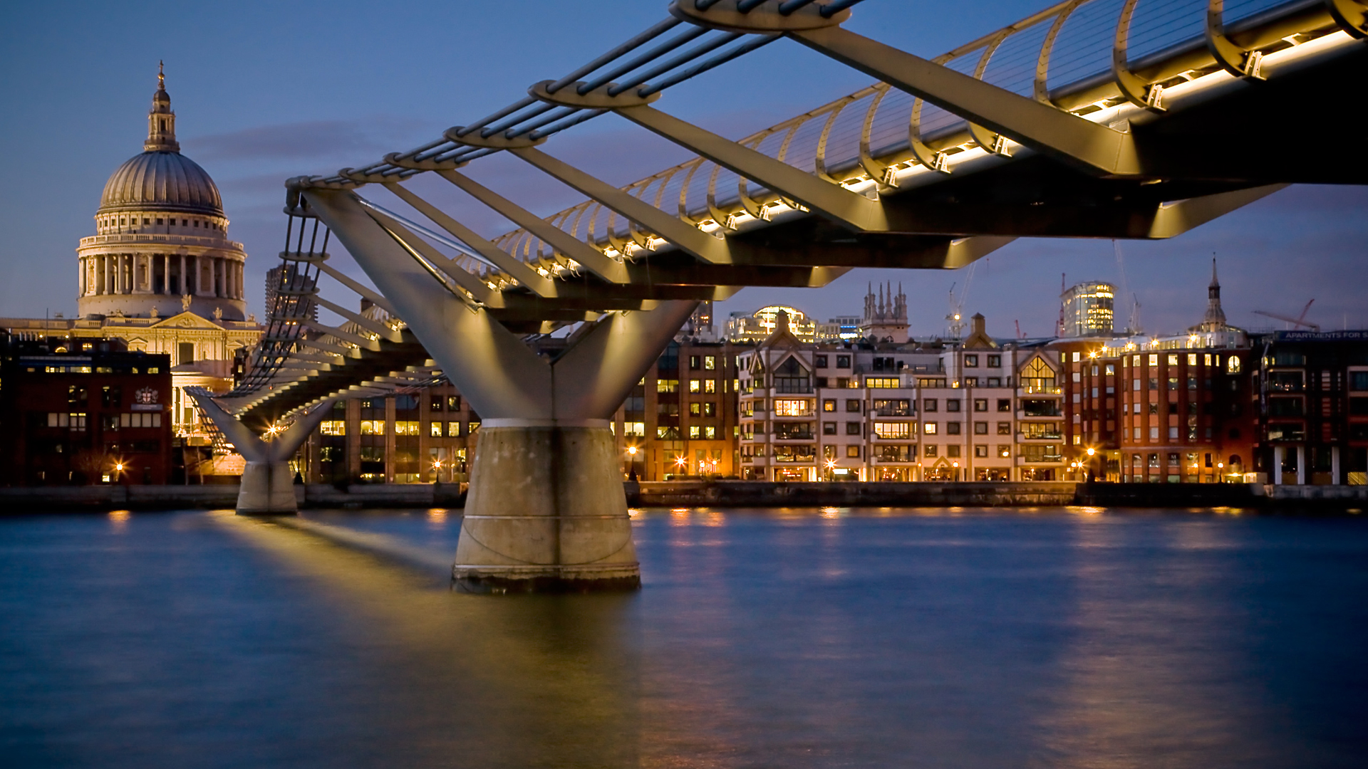 Wallpaper Europe Thames Bridge London Sizes