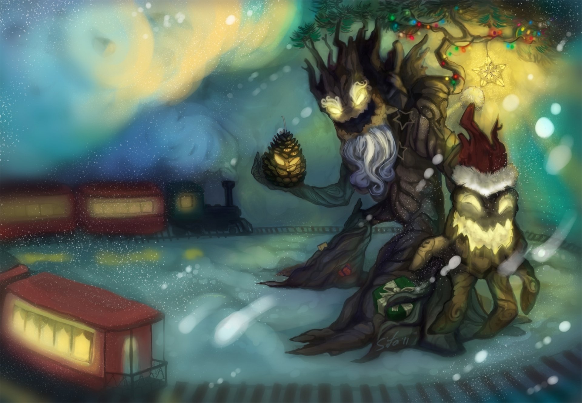 Maokai Video Game League Of Legends HD Wallpaper
