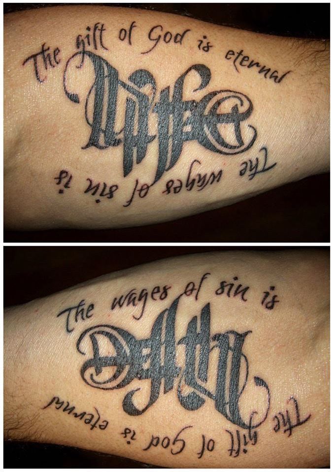 Ambigram Tattoo Image In Collection