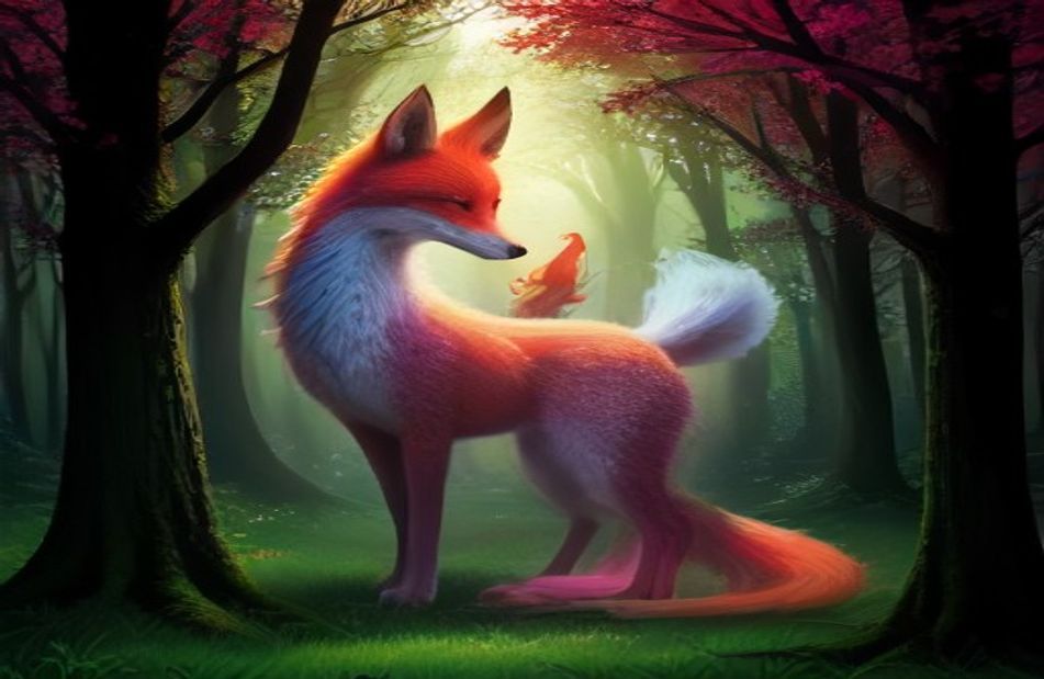 Nine Tails HD Wallpaper