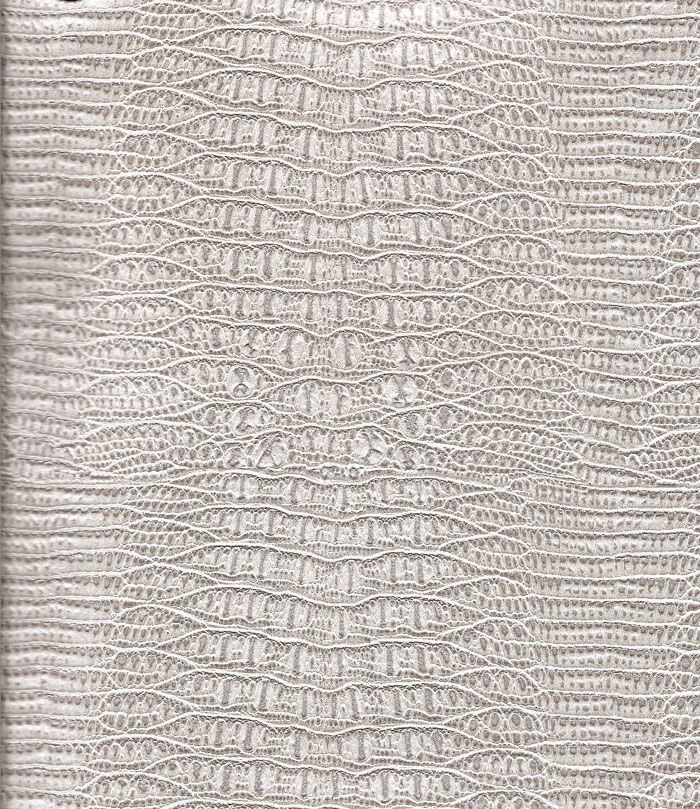 Wallpaper Alligator Skin Faux Leather Embossed
