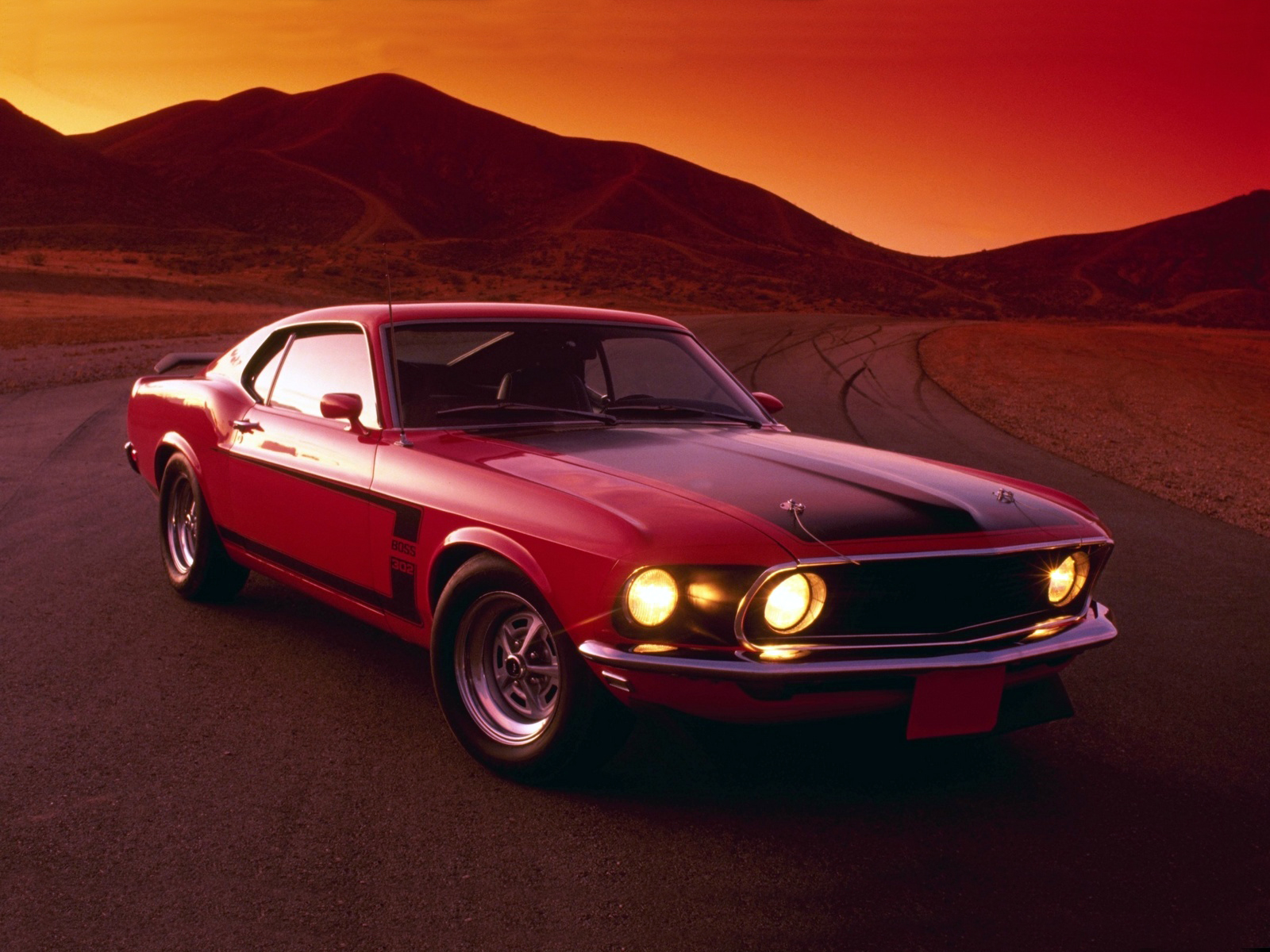 Ford Mustang Boss Muscle Classic G Wallpaper