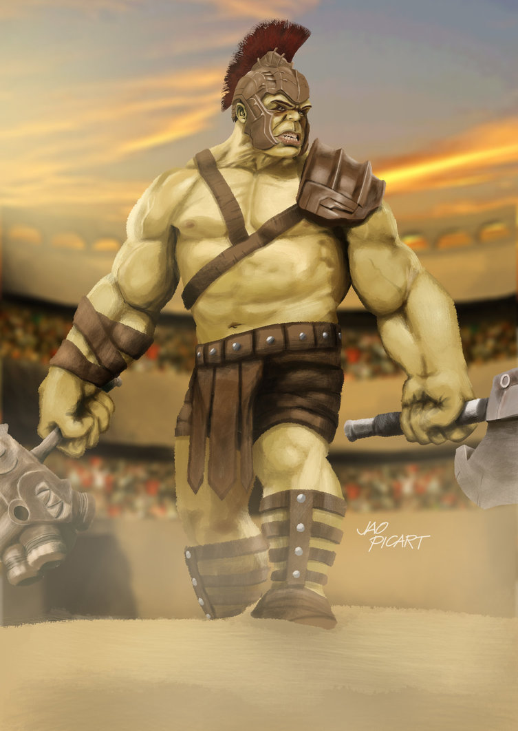 Hulk Thor Ragnarok By Jaopicksart