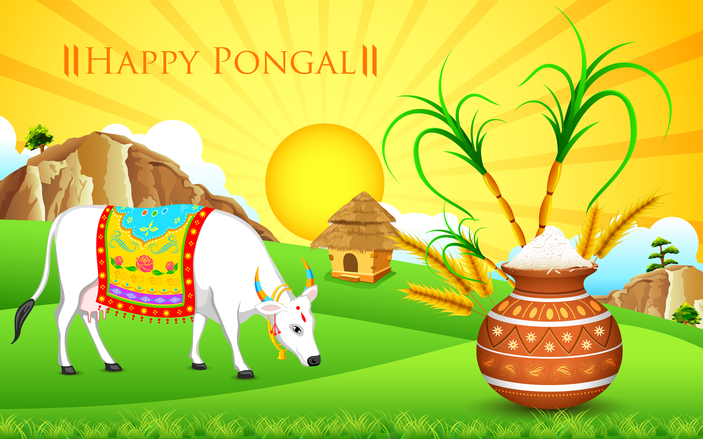 Pongal HD Wallpaper Image Greetings Pictures And Photos