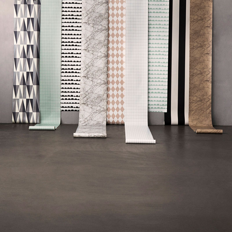 Wallpaper Ferm Living Surface Print
