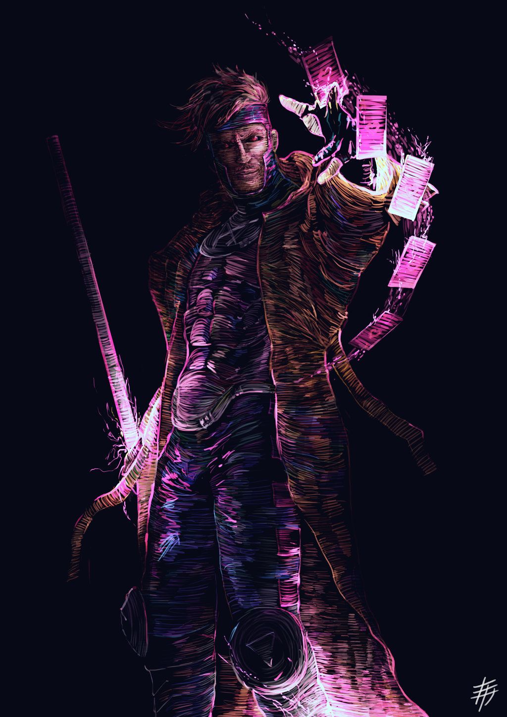 Gambit Art By Yesdanel M Rv L Marvel