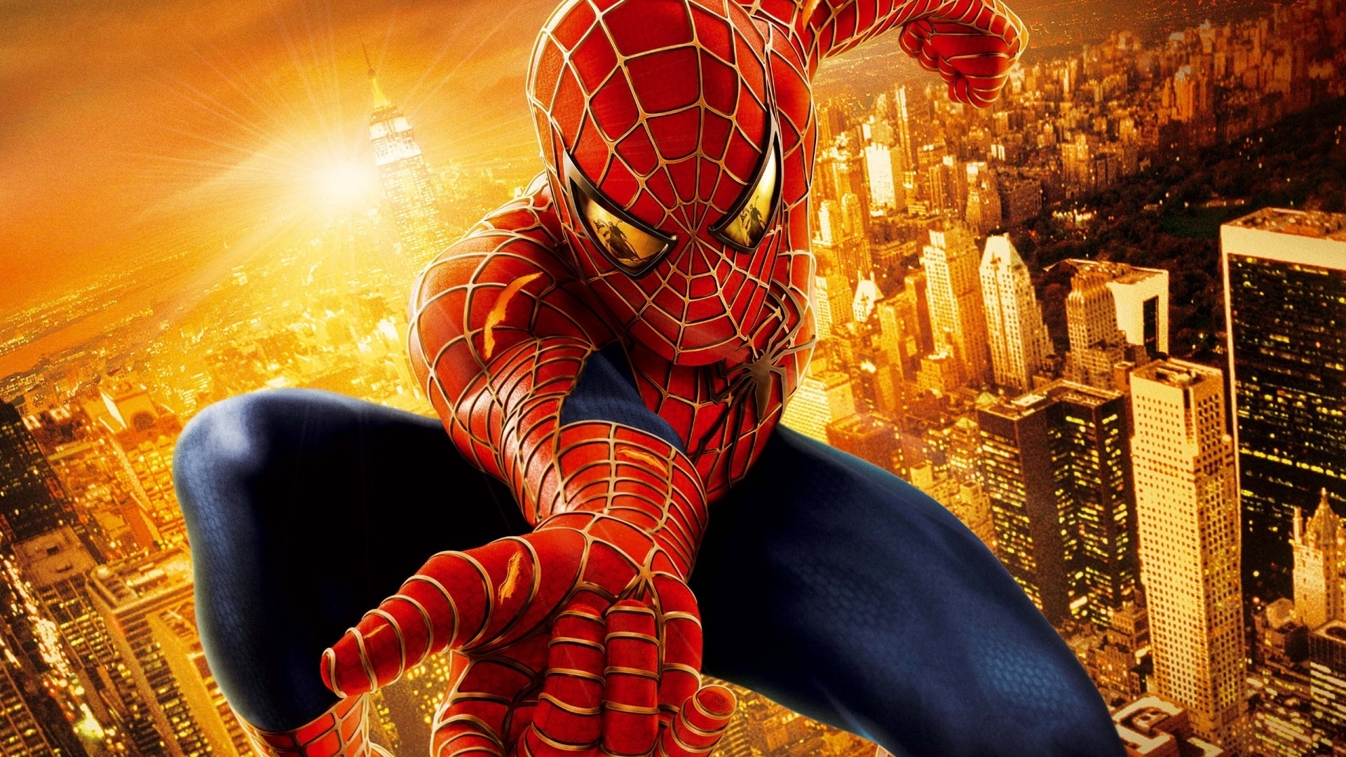 Spider Man In The City Wallpaper HD 1080p Desktop