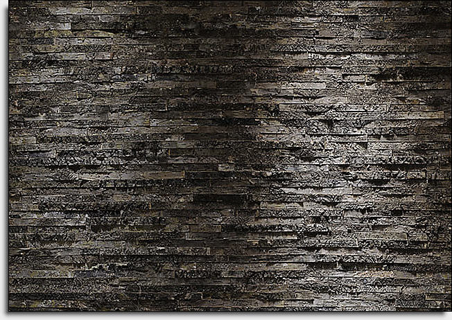 Photo Wallpaper Black Charcoal Style Stone Wall Mural 368x254cm