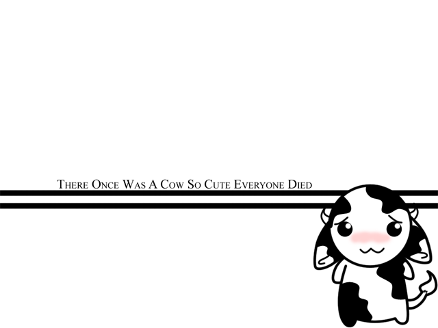 Cutest Cow Wallpaper By Flantsyflan