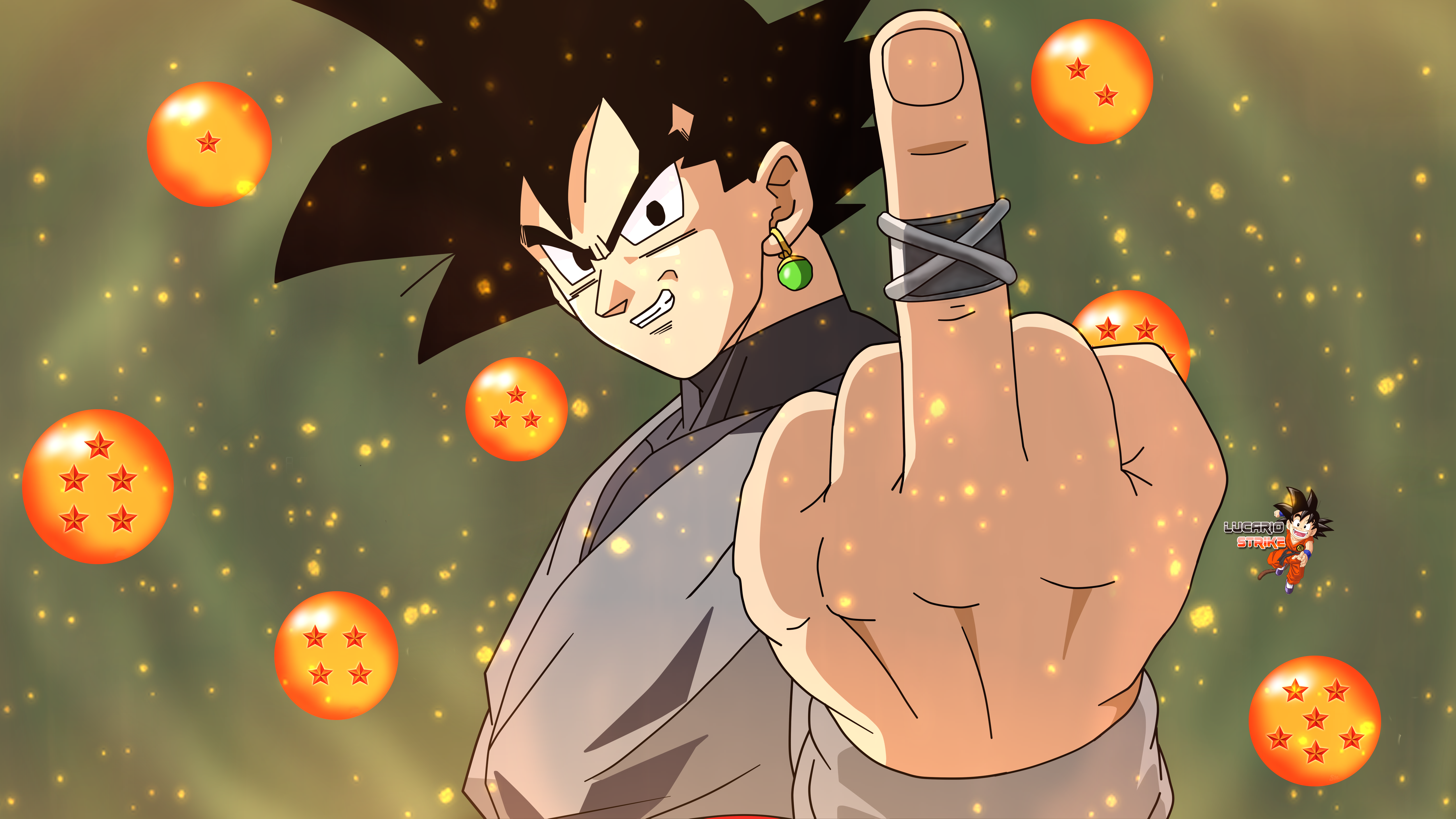 Black Goku HD Wallpaper And Background