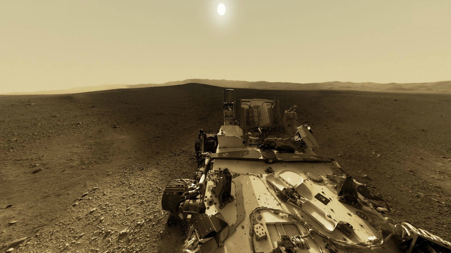 Man Made Nasa Curiosity Mars Rover Machine Wallpaper