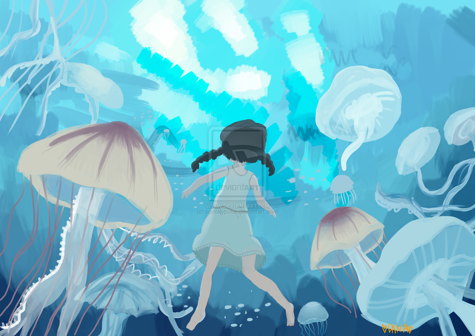 Princess Jellyfish By Spookypuke