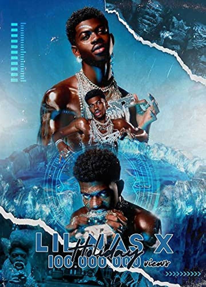 🔥 Free download Amazoncom king of wonder Lil Nas X Holiday poster 12x12 ...