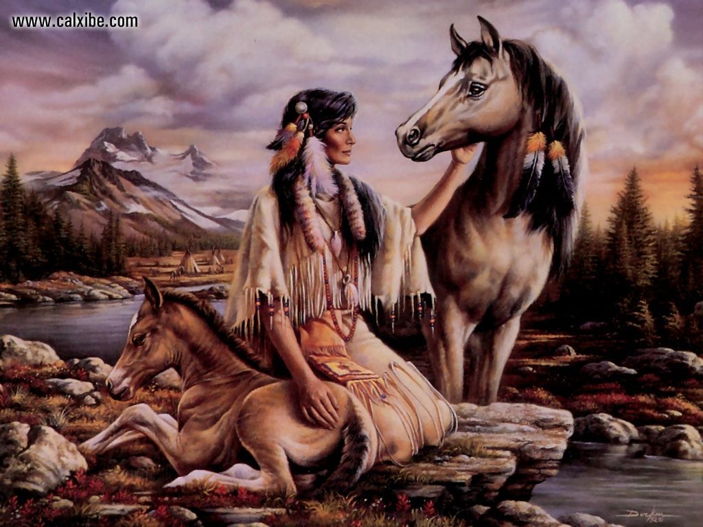 Native American Indians Art