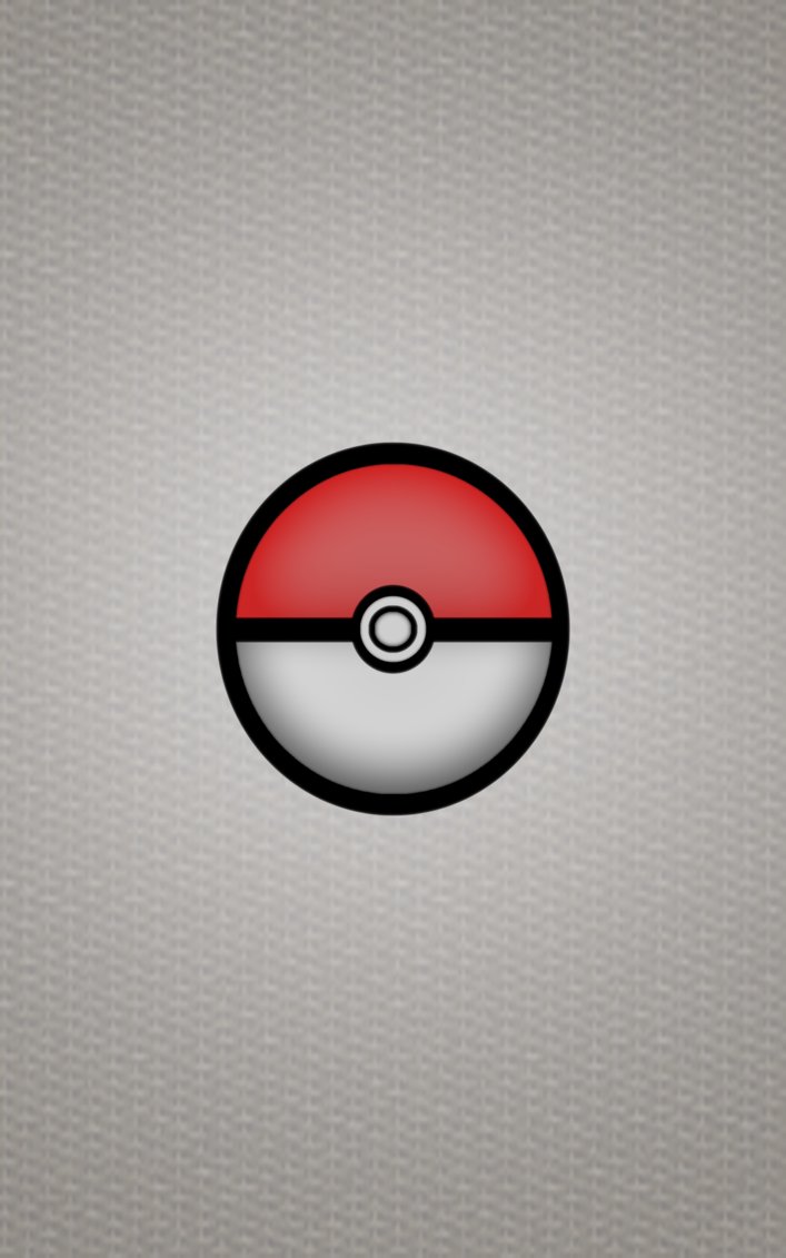 iphone wallpaper pokeball by TinyIphone on