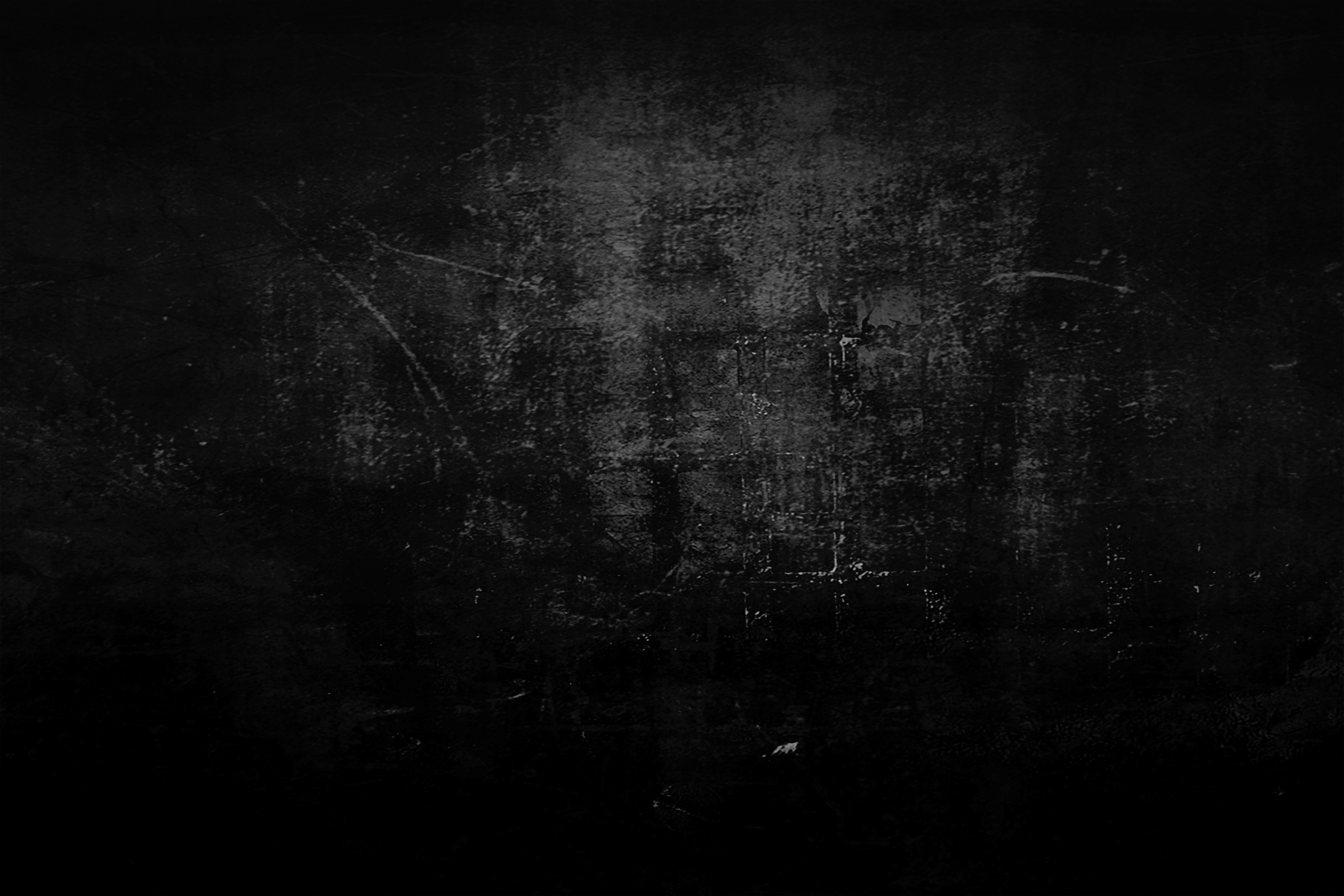 Dark Grunge Textures Taken From Other Image Converted To Black