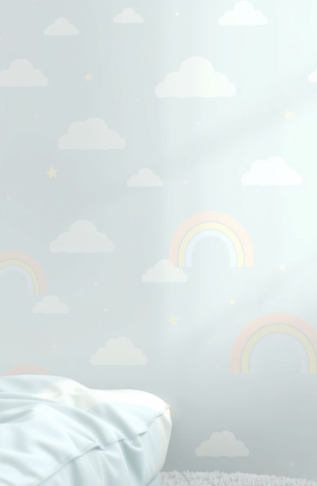 Cute Light Blue Wallpaper