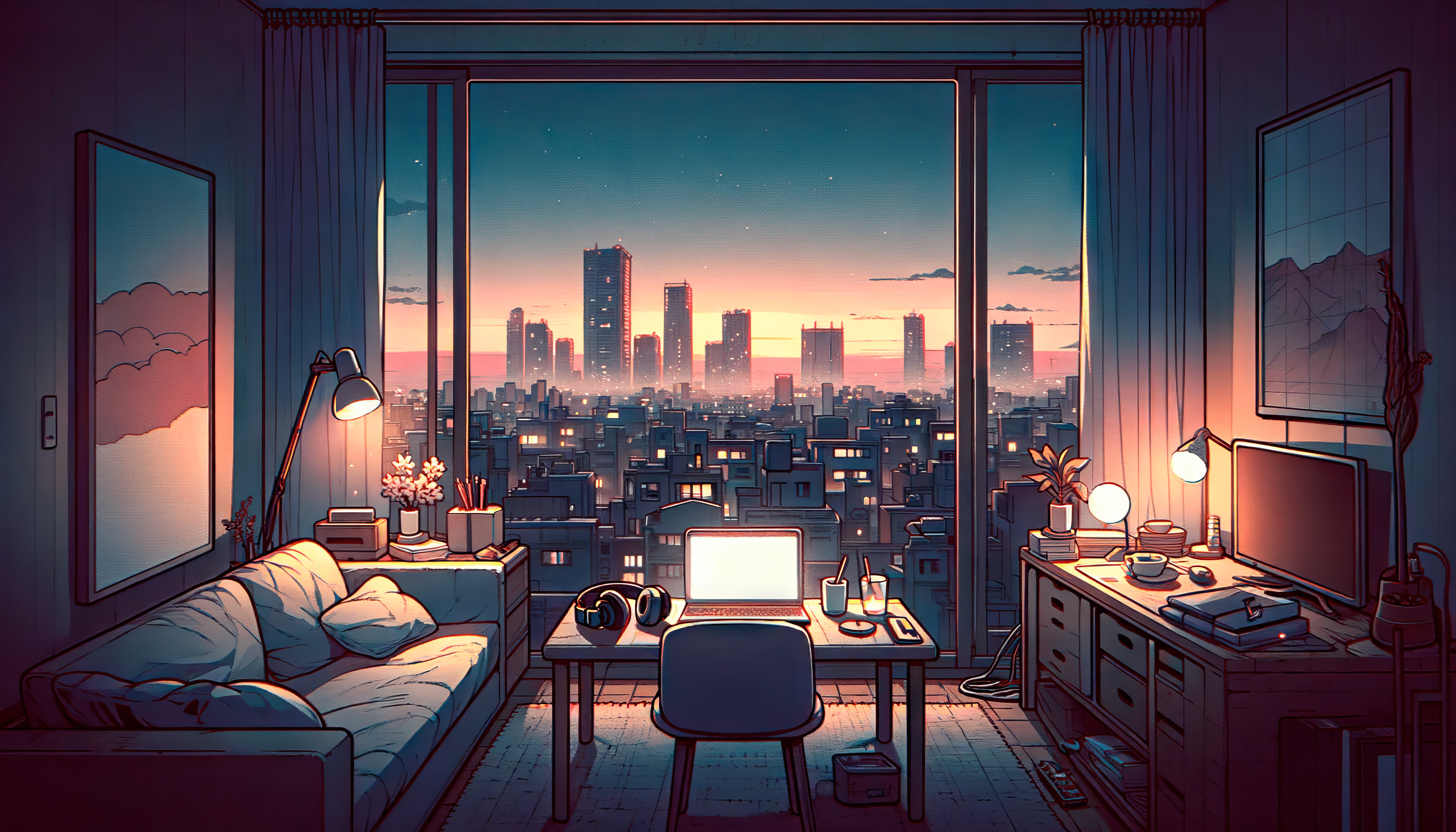 Lo Fi Aesthetic Wallpaper