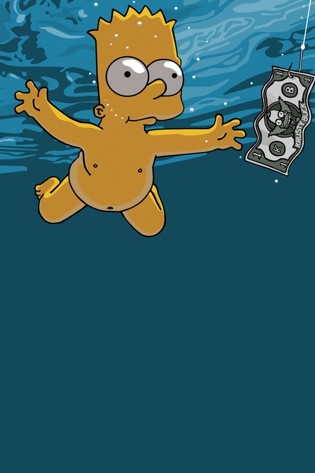 Simpson iPhone 4s Wallpaper