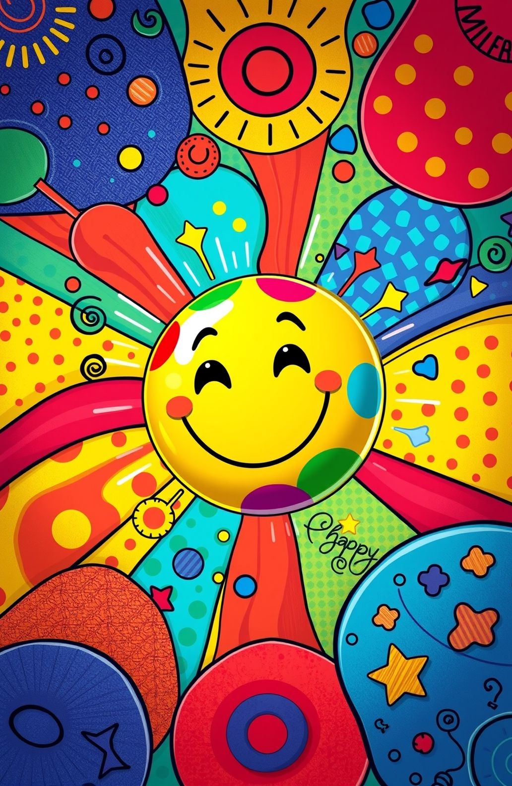 Smile Ball Wallpaper