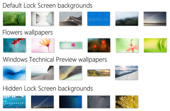 Download Windows 10 Wallpapers and Lock Screen Backgrounds   AskVG