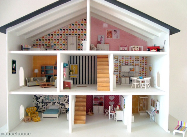 modern dolls house