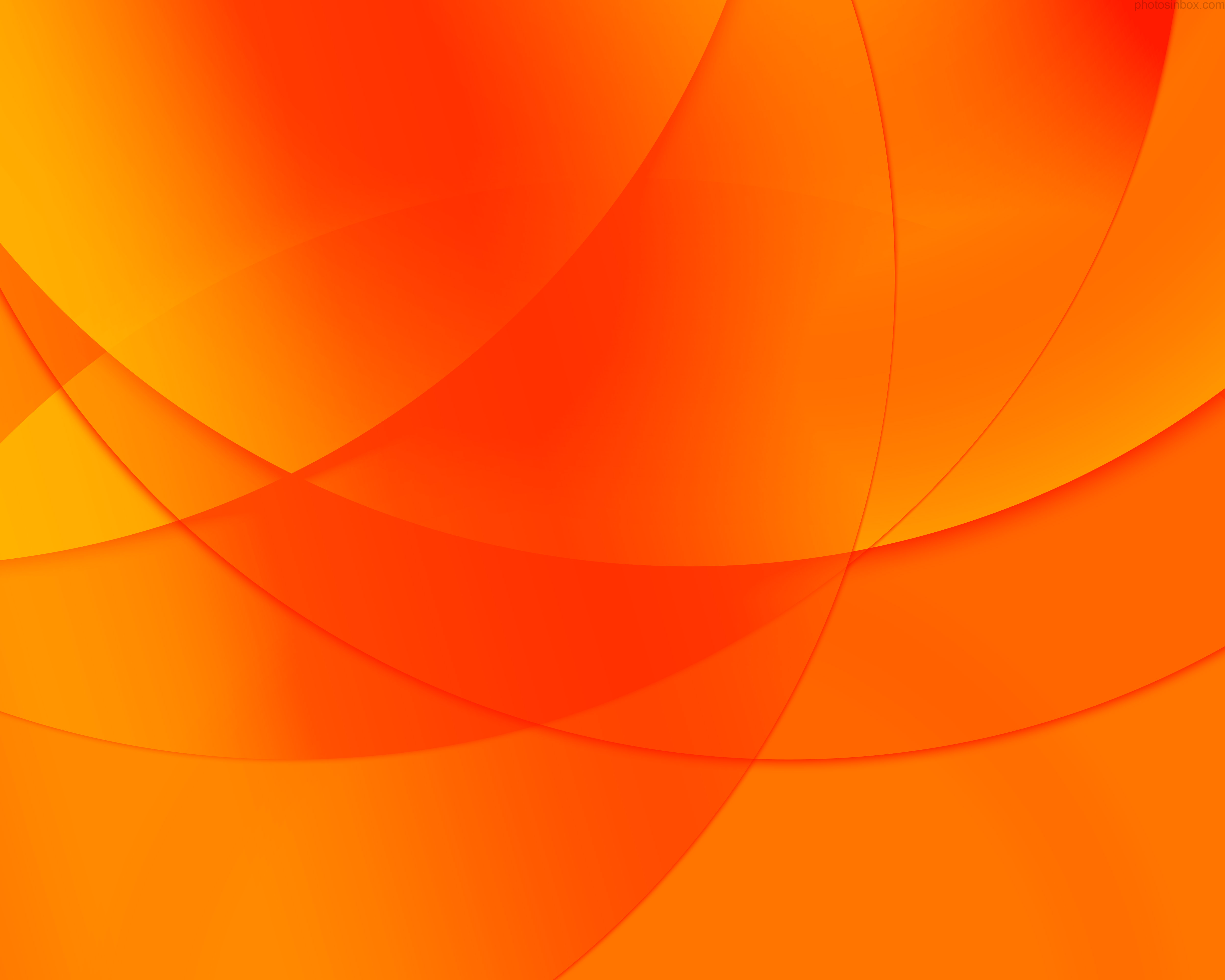 Orange Background Wallpaper HD
