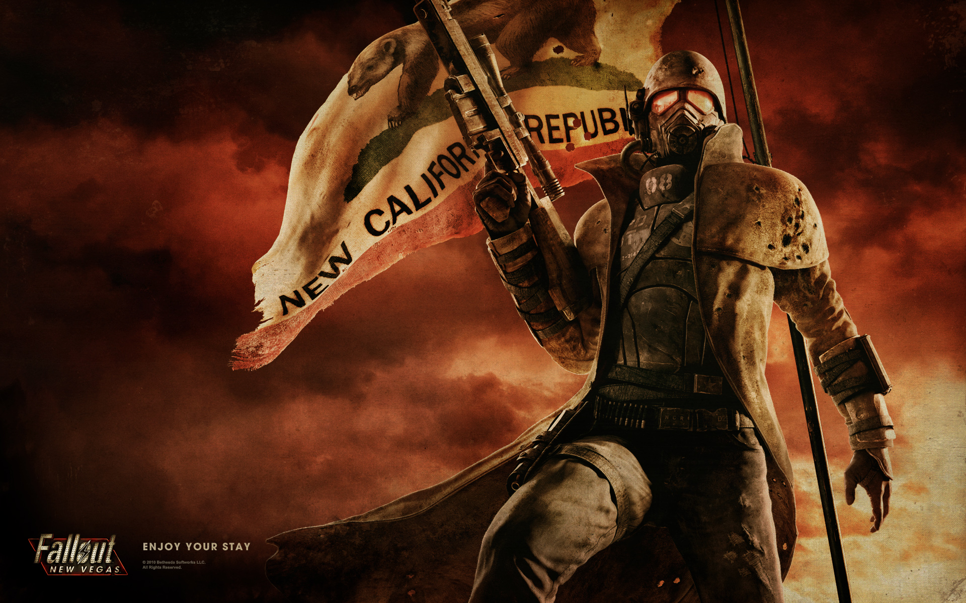 Fallout New Vegas Wallpaper California Republic Jpg
