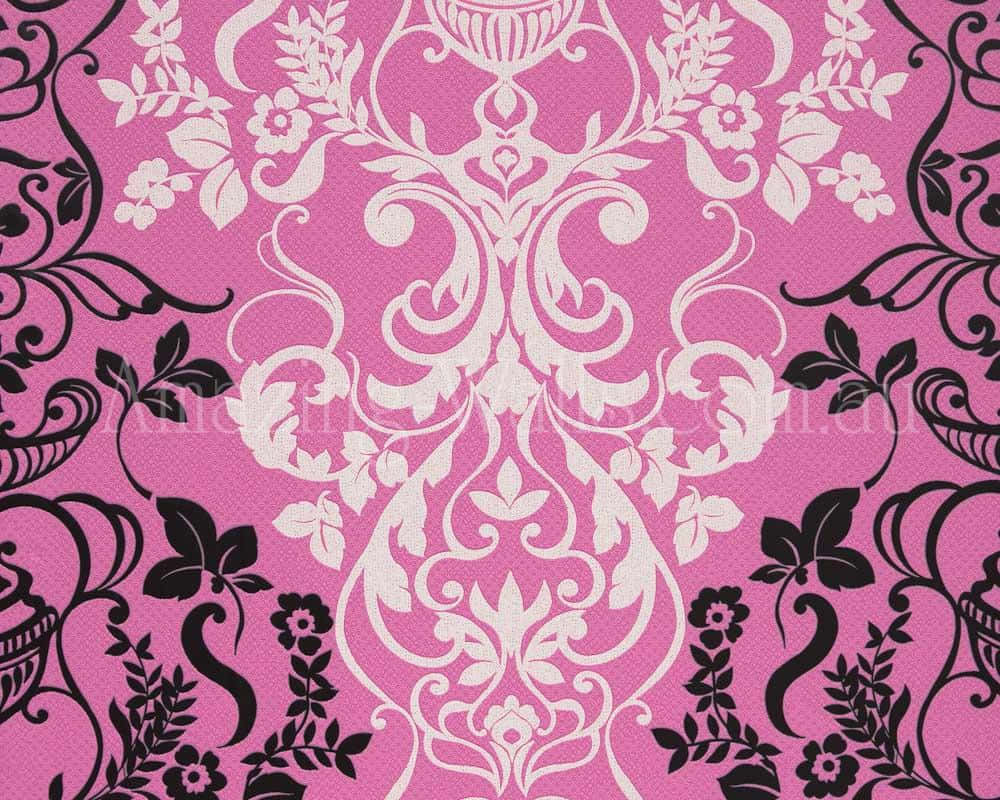 Pink Black And White Wallpaper