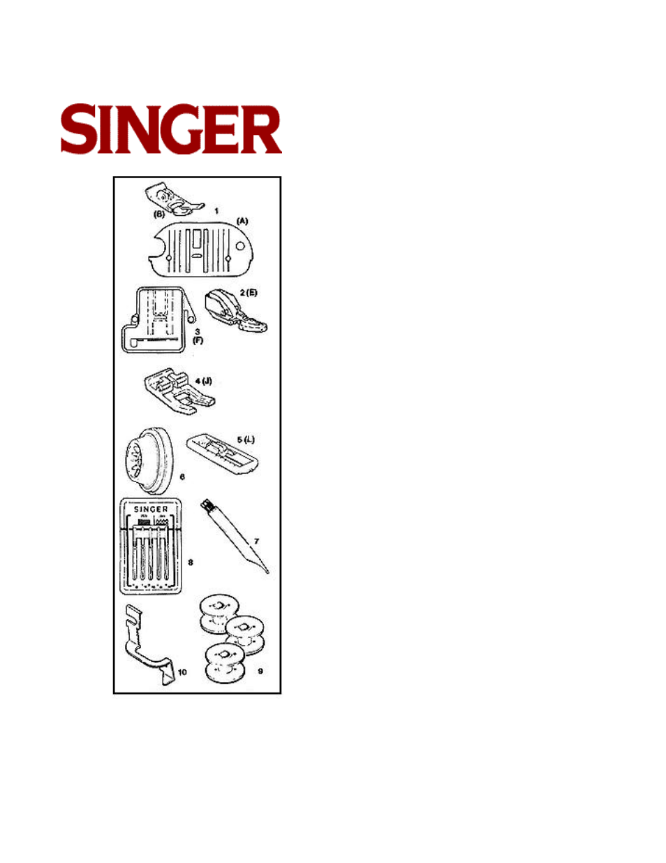 Background Image Singer Sewing Machine