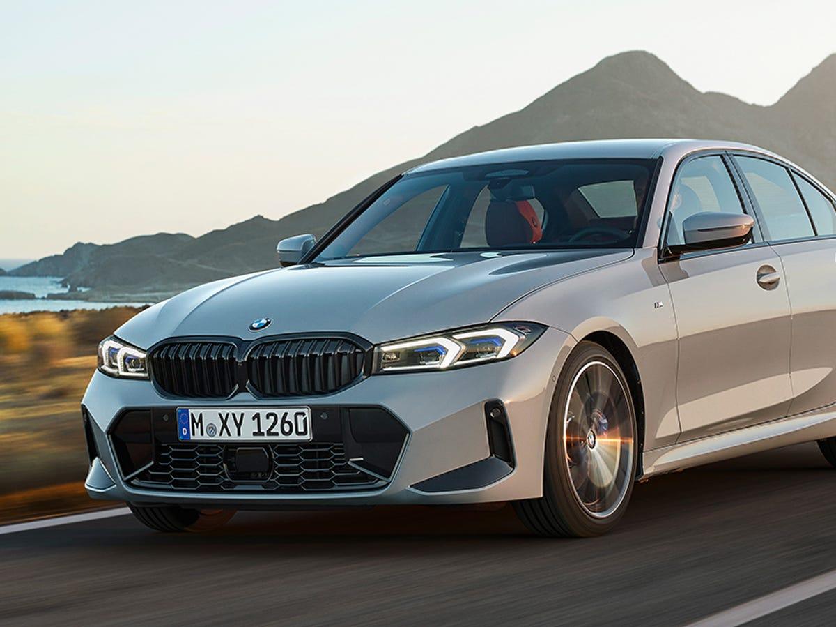 Bmw Series Gets Tweaked Styling New Curved Screen Cnet