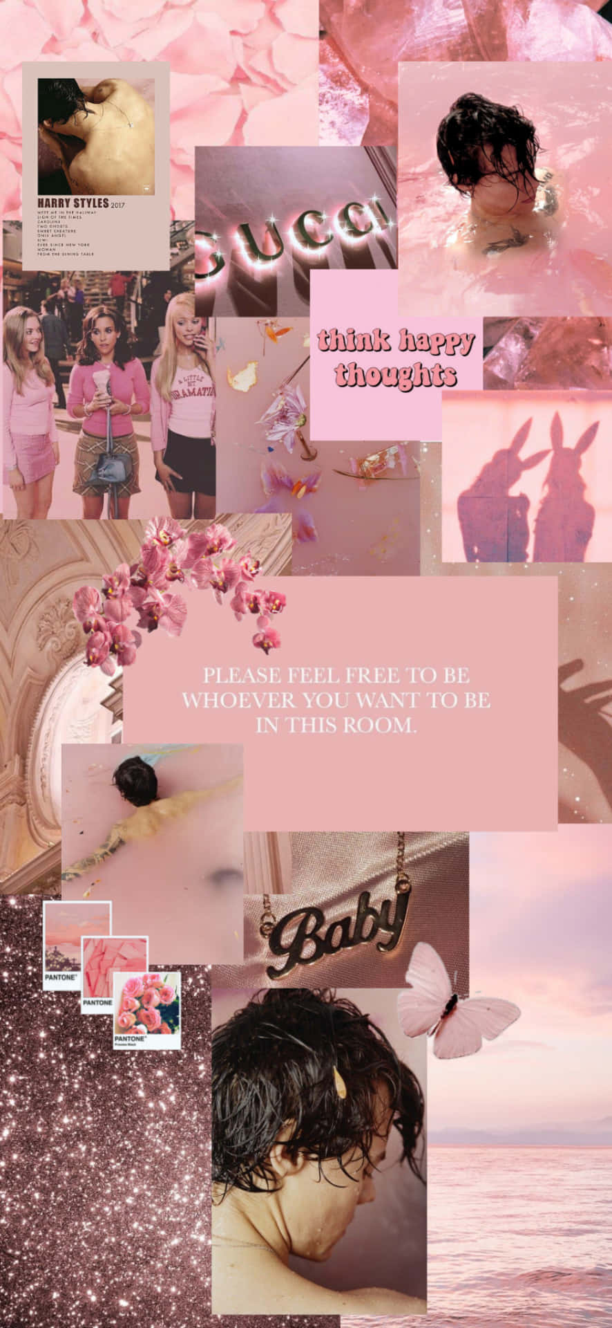 Harry Styles Collage Wallpaper
