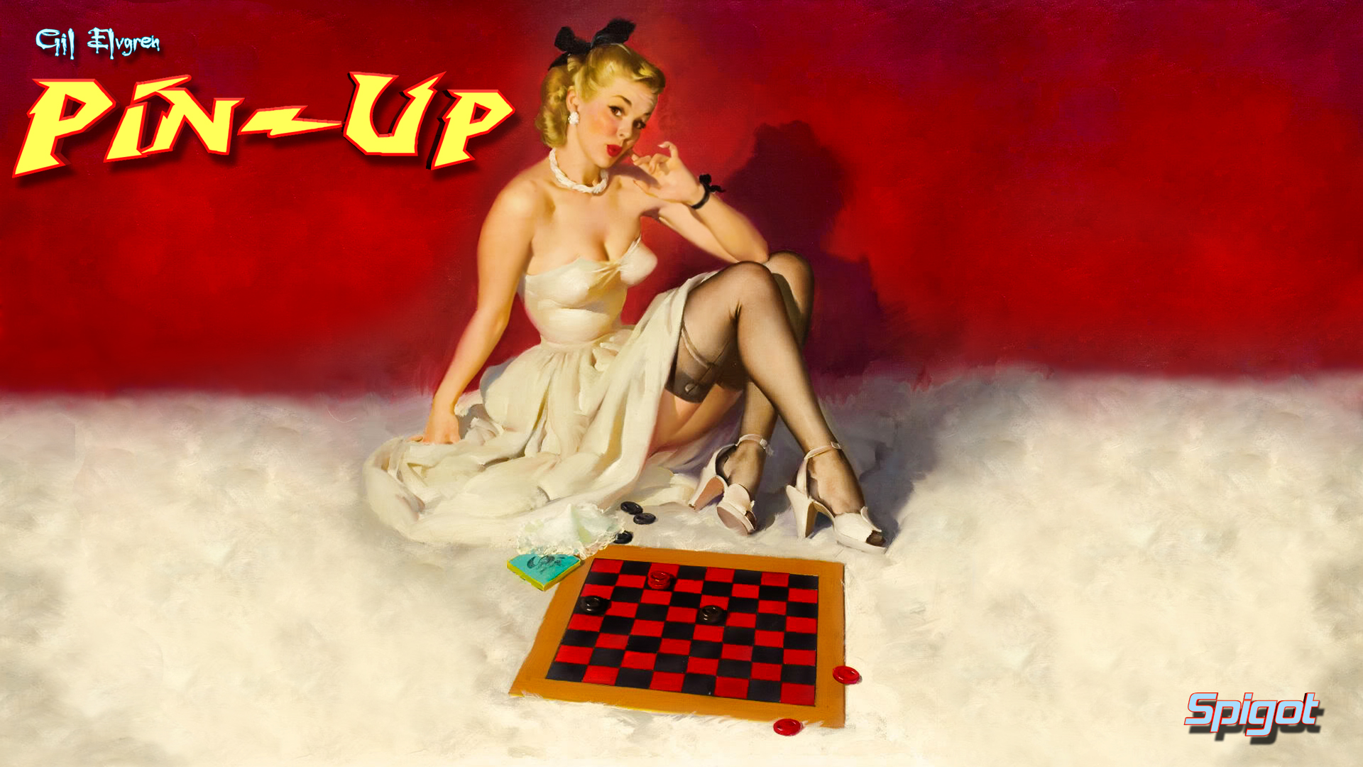 Gil Elvgren Pinup Check And Double