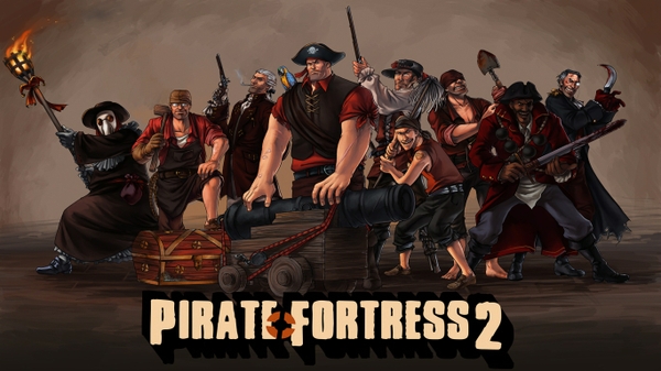 Team Fortress Pirates Games Wallpaper
