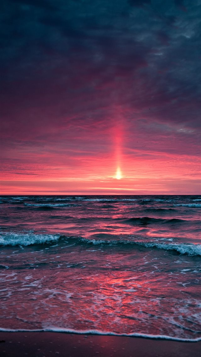 Red Sea Sunset iPhone Wallpaper