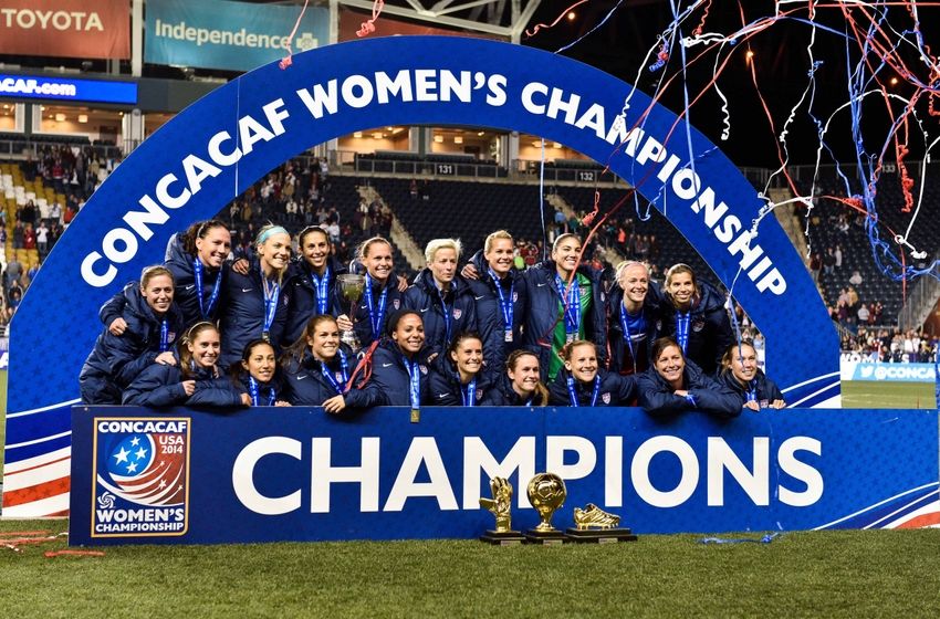  PA USA United States celebrates after winning the CONCACAF Women
