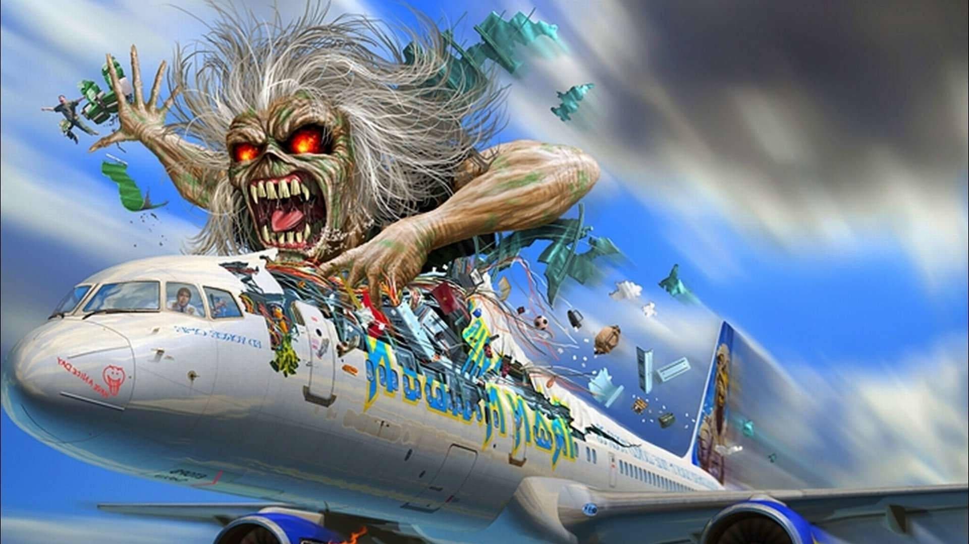 Iron Maiden Flight Wallpaper