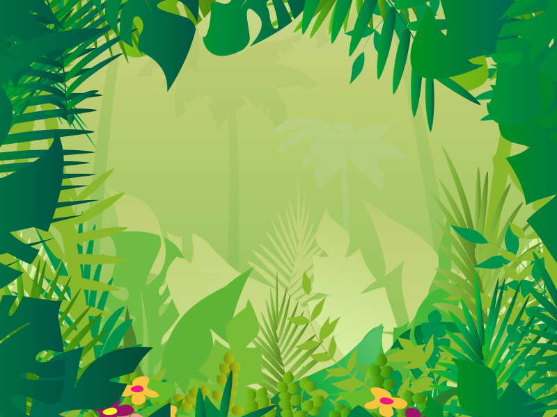 Jungle Theme Wallpaper - WallpaperSafari