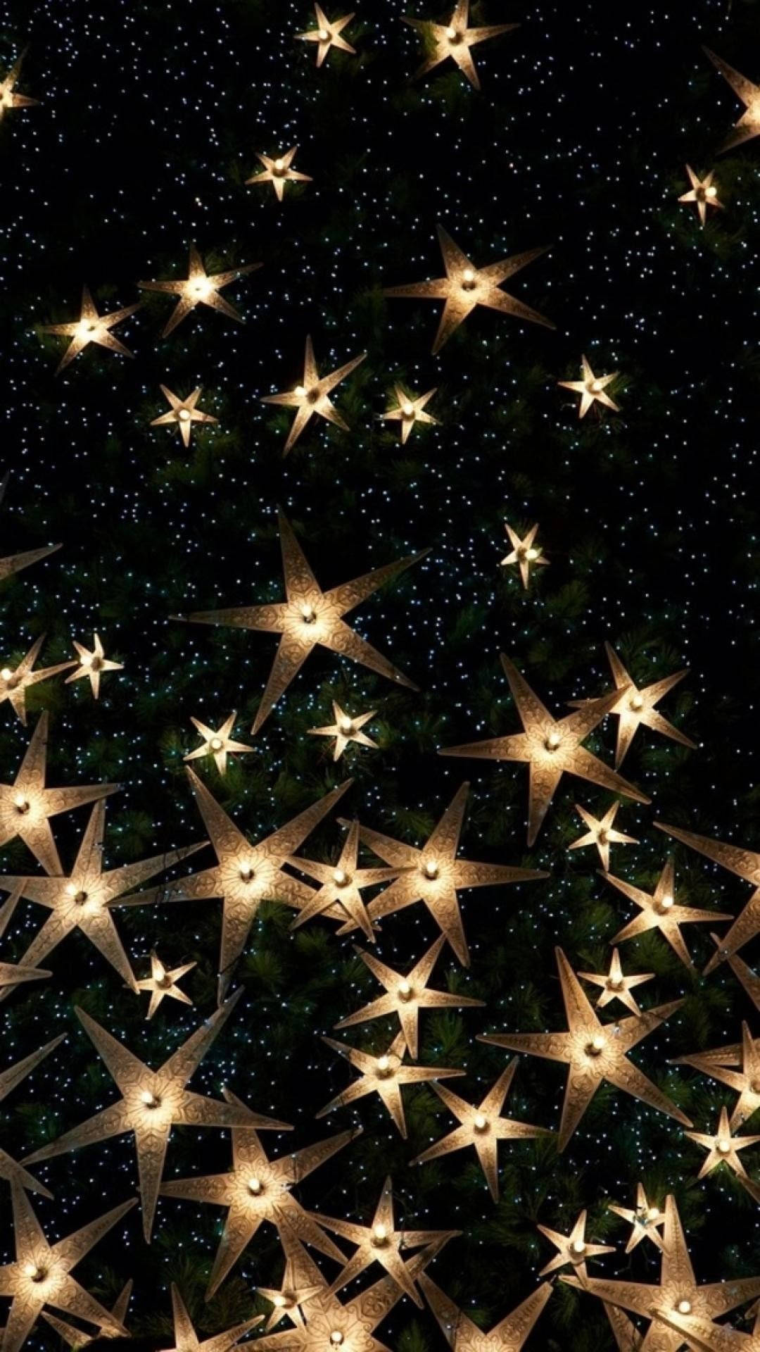 Celebrate The Magic Of Christmas With A Stunning Lights Wallpaper